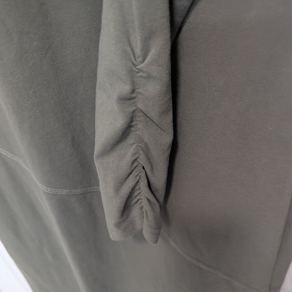 Athleta Midi Dress | Olive Green | Size L | NWT - Picture 4 of 7